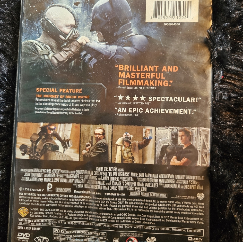 📀 Batman Epic DVD Duo: Batman Begins & The Dark Knight Rises - Picture 3 of 5